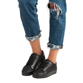 Sweet Shoes Calçados Esportivos da Moda preto 1