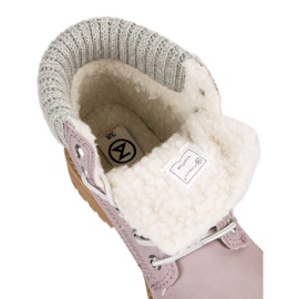 Violet Trappers With Sheepskin MCKEYLOR roxo 1
