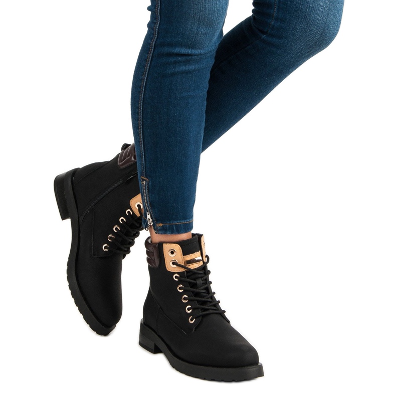 Juliet Caçadores negros preto 2