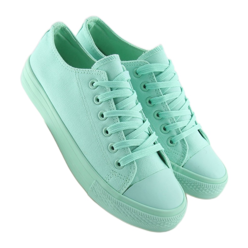 Tênis feminino monocolor menta NB176 L.GREEN verde 1