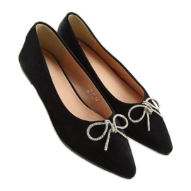 Bailarinas com pontas pretas LT103P Black preto 2 Bailarinas com pontas pretas LT103P Black preto 2