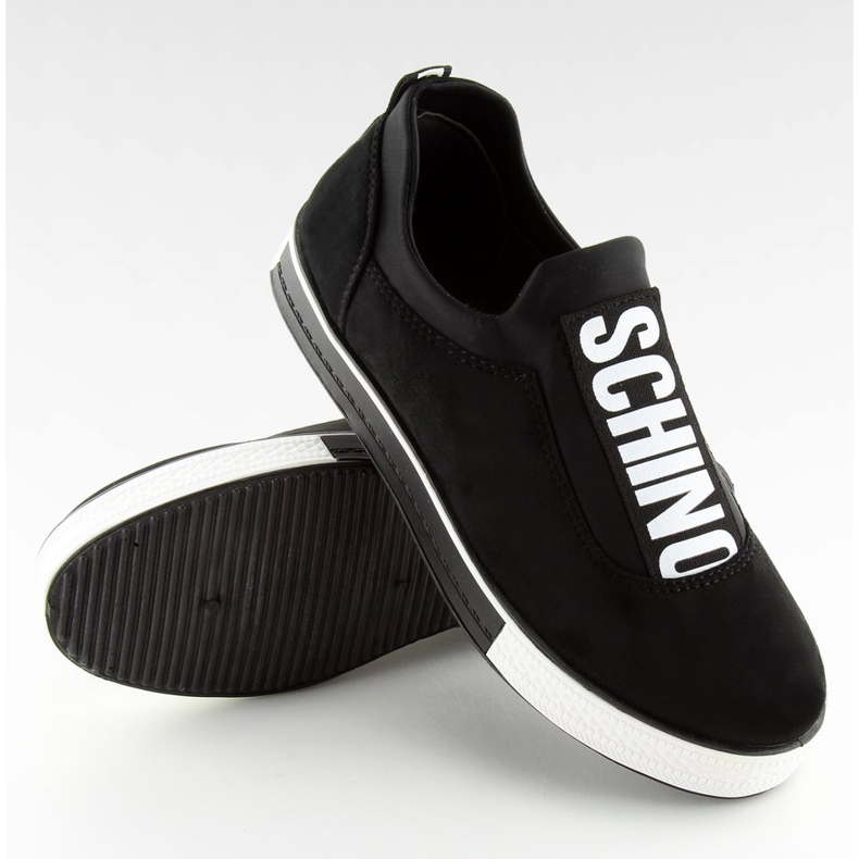 Tênis femininos negros NB178 Preto 2