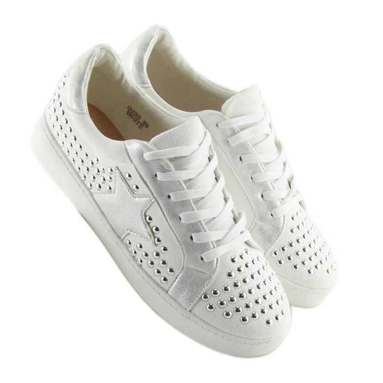 Tênis feminino branco G253 Branco 2