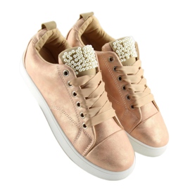 Tênis com pérolas rosa 88013 rosa 2 Tênis com pérolas rosa 88013 rosa 2