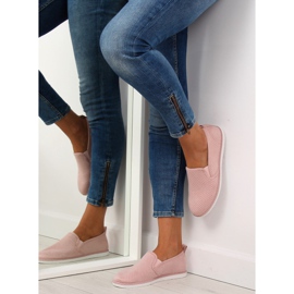 Tênis slip-on rosa LA08P Nude 1