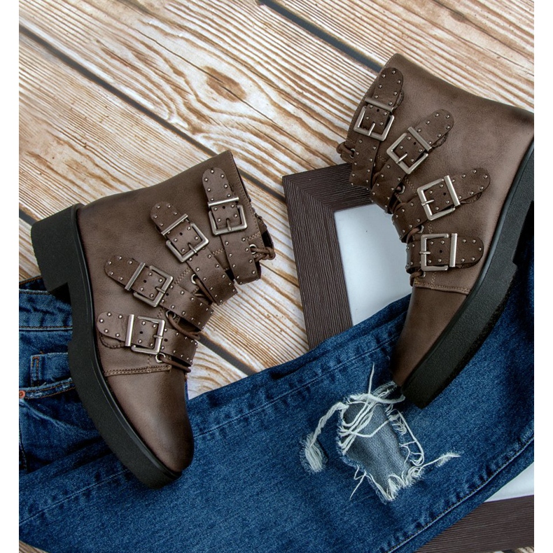 Corina Botas trabalhadoras marrons marrom 2