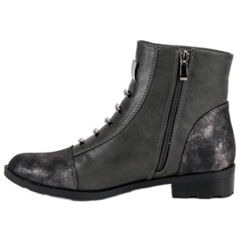 Filippo Botas cinza casuais preto 1