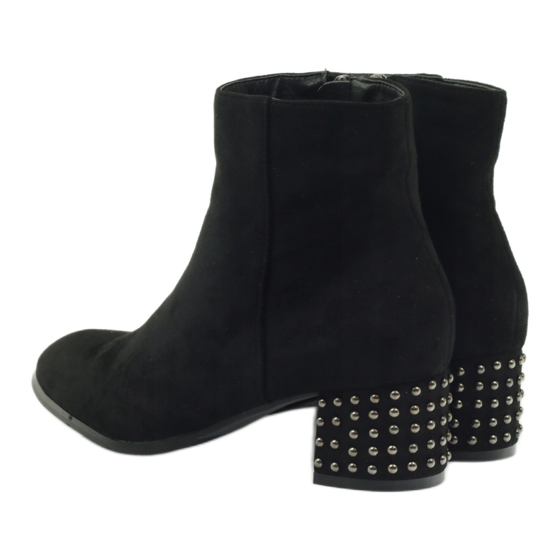 Botas de inverno pretas Filippo 540 de salto alto preto 4