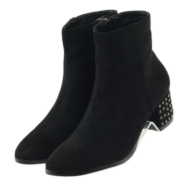 Botas de inverno pretas Filippo 540 de salto alto preto 3