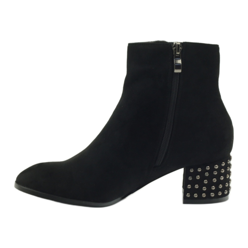 Botas de inverno pretas Filippo 540 de salto alto preto 2