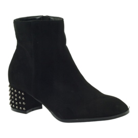 Botas de inverno pretas Filippo 540 de salto alto preto 1