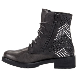 Botas de pedra para trabalhar cinza 1