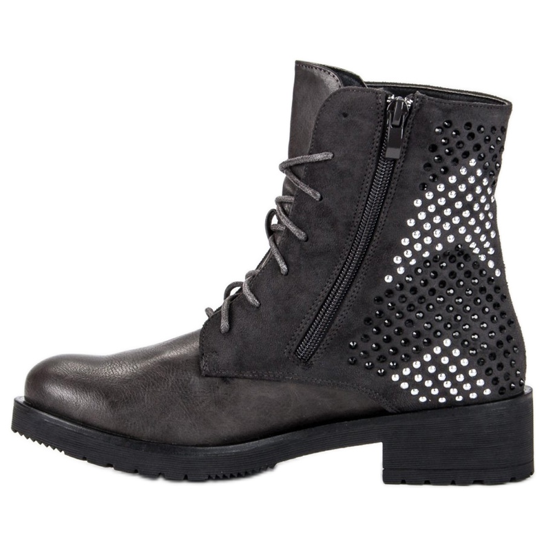 Botas de pedra para trabalhar cinza 1