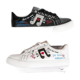 Tênis femininos elegantes branco 1