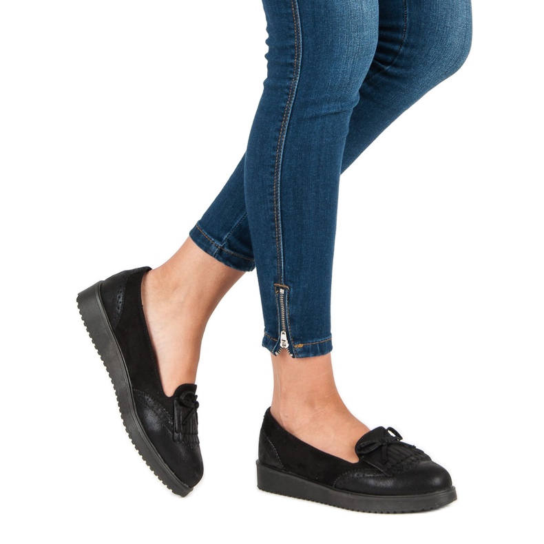 Ch. Creation Mocassins pretos 2