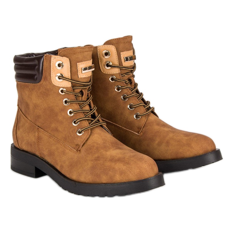 Juliet Botas de caminhada marrons marrom 1