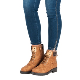 Juliet Botas de caminhada marrons castanho 2 Juliet Botas de caminhada marrons castanho 2