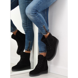 Botas pretas com cordões 6207 pretas preto 2