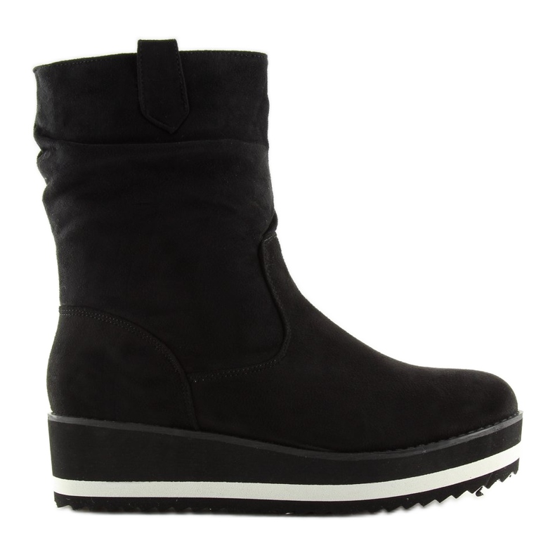 Botas pretas para mulheres JS7026 pretas preto 1