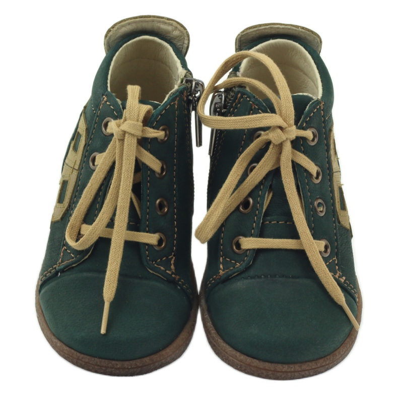 RenBut Sapatos infantis de couro 1501 verde 3