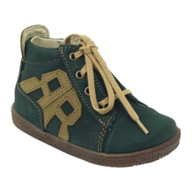 RenBut Sapatos infantis de couro 1501 verde 1