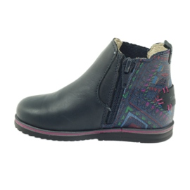 Botas femininas Ren But 1479 azul marinho multicolorido azul-marinho 2
