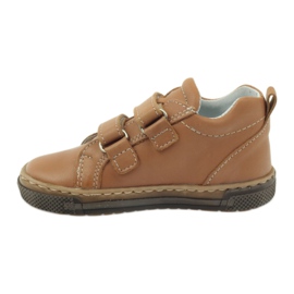 Sapatos de menino com nabos Ren But 1429 castanho 2