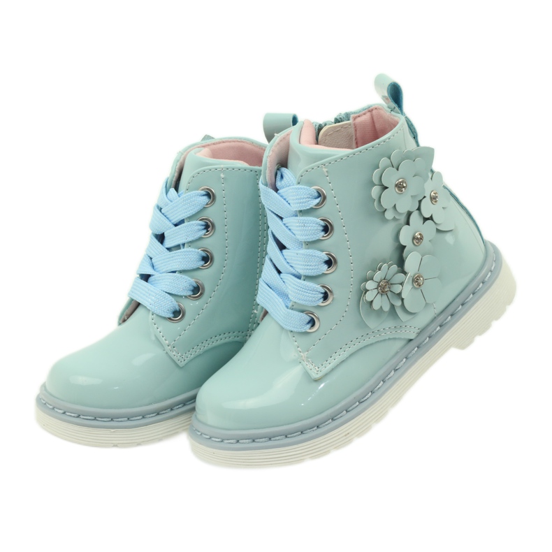 American Club Sapatinhos americanos sapatinhos calçados infantis 1424 azul 4