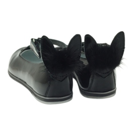 Latas de bailarinas com orelhas Bartek 45025 preto 3 Latas de bailarinas com orelhas Bartek 45025 preto 3