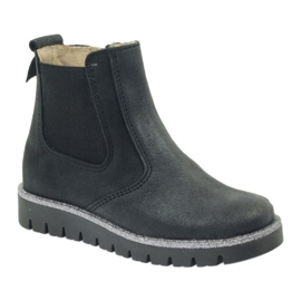 Meninas botas Ren But 3316 pretas preto cinza 1