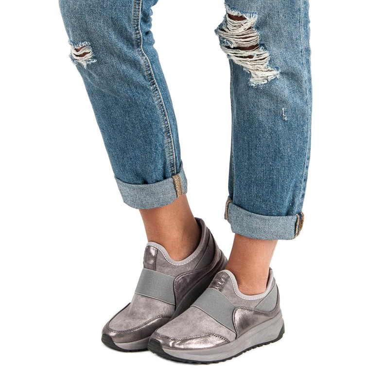 Bestelle Calçados esportivos deslizantes cinza 1