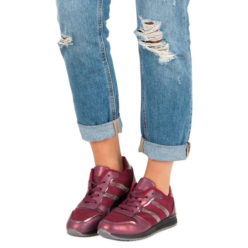 Tênis Borgonha VICES vermelho 1