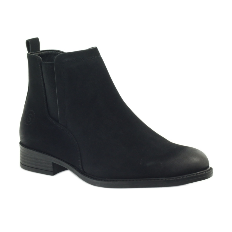 Botas pretas Sergio Leone 553 preto 1