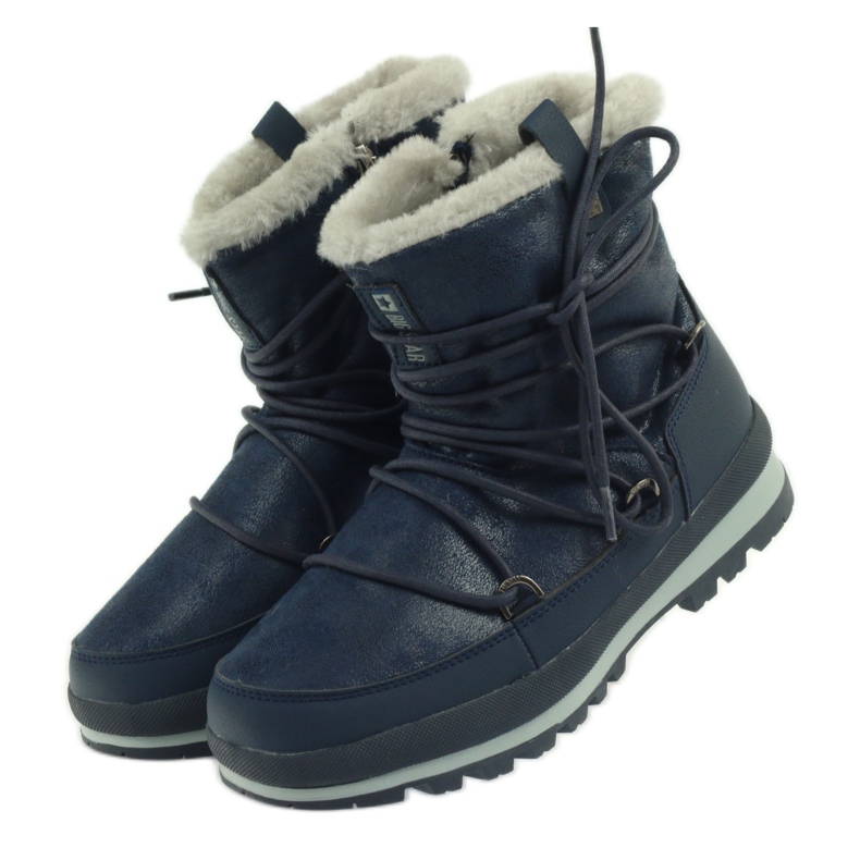 Botas de neve confortáveis ​​BIG STAR 274623 azul marinho 5