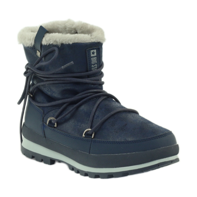 Botas de neve confortáveis ​​BIG STAR 274623 azul marinho 1