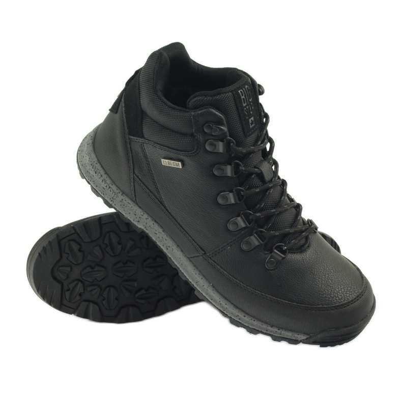 Black Big Star sports trekking 174188 preto 3