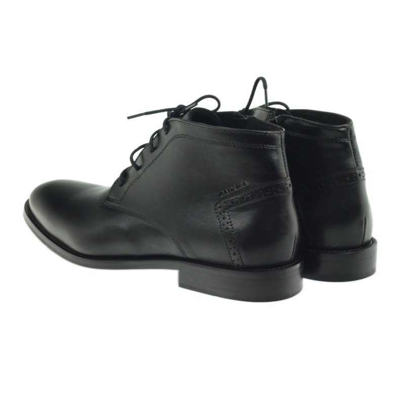 Botas pretas botas de inverno Badura 4663 pretas preto 4