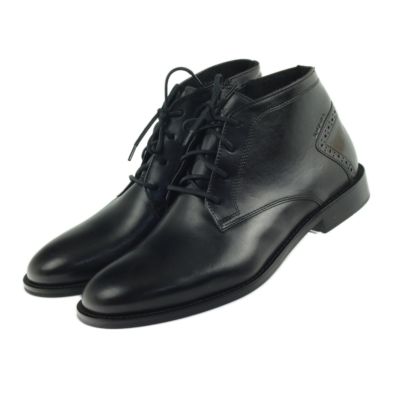 Botas pretas botas de inverno Badura 4663 pretas preto 3