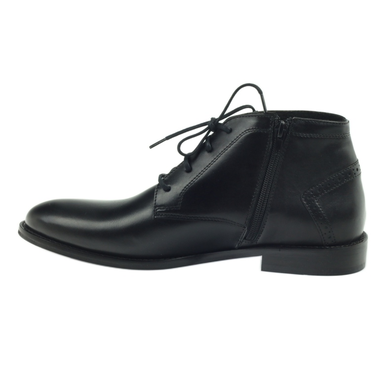 Botas pretas botas de inverno Badura 4663 pretas preto 2