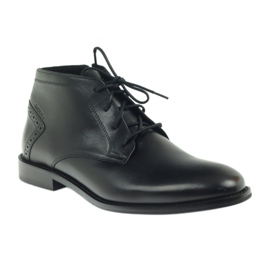 Botas pretas botas de inverno Badura 4663 pretas preto 1