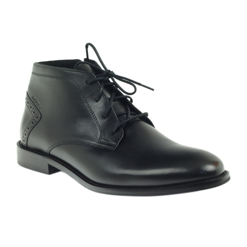 Botas pretas botas de inverno Badura 4663 pretas preto 1