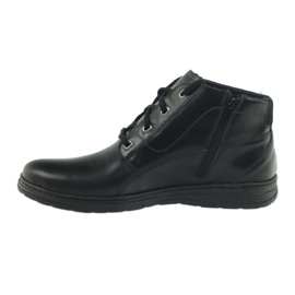 Botas pretas botas de inverno Badura 4655 pretas preto 2