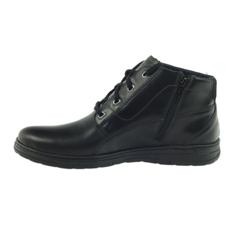 Botas pretas botas de inverno Badura 4655 pretas preto 2