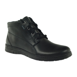 Botas pretas botas de inverno Badura 4655 pretas preto 1
