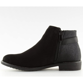 Botas pretas Chelsea para mulheres 3118 pretas preto 2