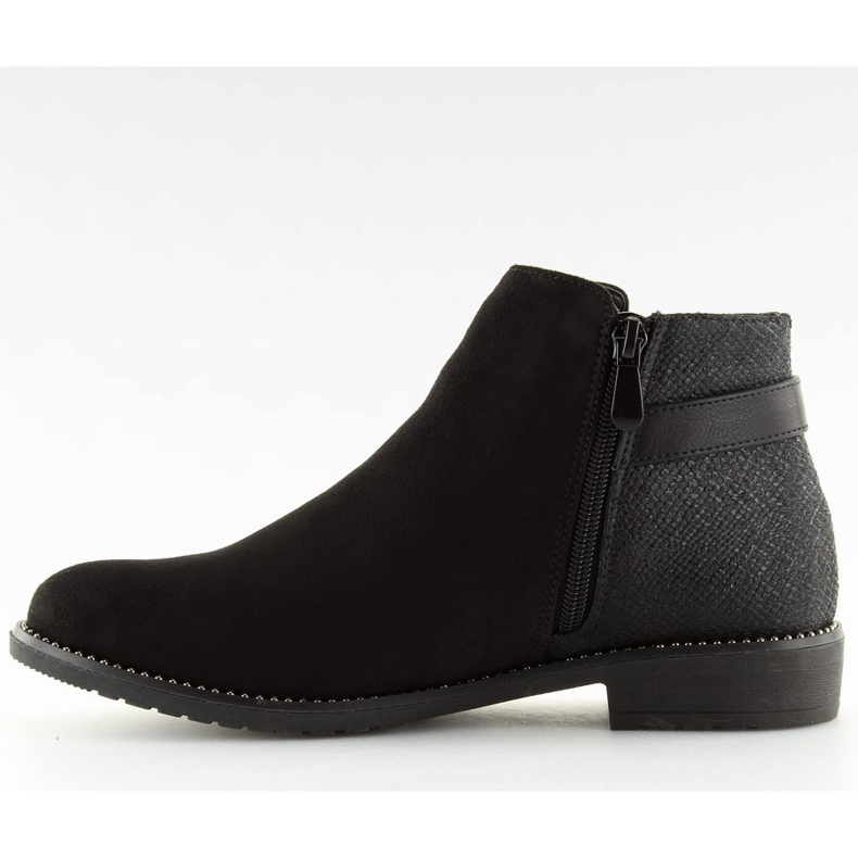 Botas pretas Chelsea para mulheres 3118 pretas preto 2