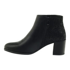Botas pretas de salto alto Sergio Leone 542 preto 2