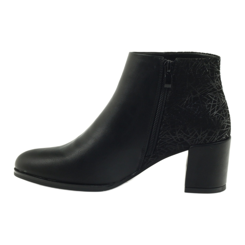 Botas pretas de salto alto Sergio Leone 542 preto 2