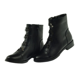 M.Daszyński Botas pretas botas Jodhpur SA62 preto 5 M.Daszyński Botas pretas botas Jodhpur SA62 preto 5