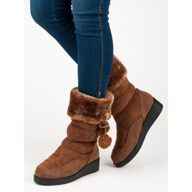 Seastar Botas de neve marrons marrom 2